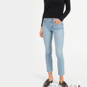 Everlane Mid Rise Skinny Jean Ankle Size 27
